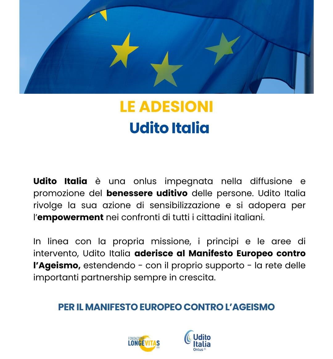 Adesione Manifesto contro l’ageismo Adesione Manifesto contro l'ageismo